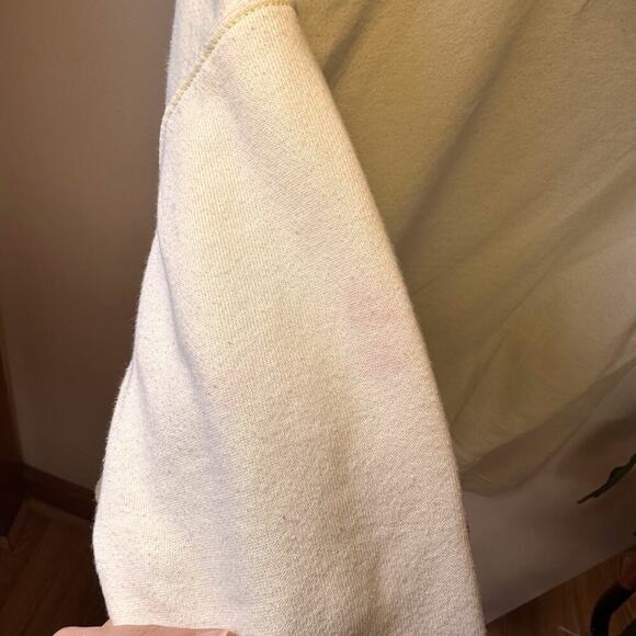 Pale Yellow Calvin Klein Crewneck Sweatshirt - Picture 5 of 9